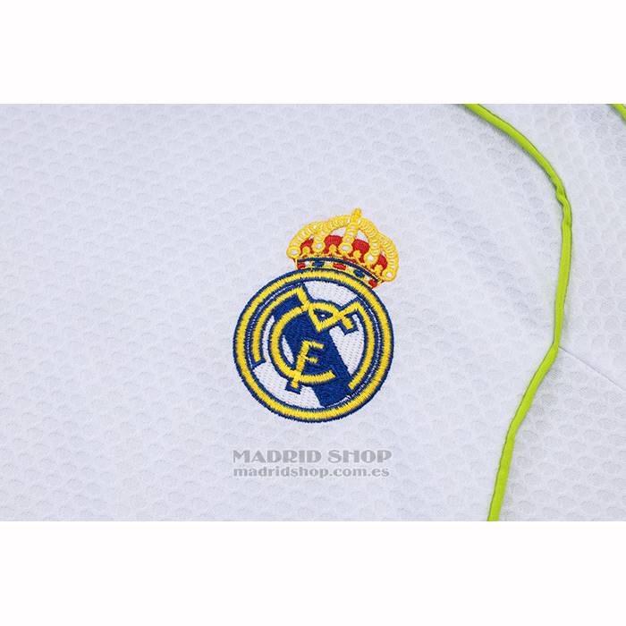 Chandal del Real Madrid Manga Corta 2025-2026 Blanco - Pantalon Corto